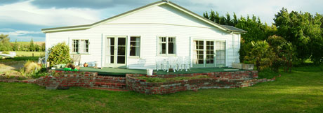 Raised garden and new entrance